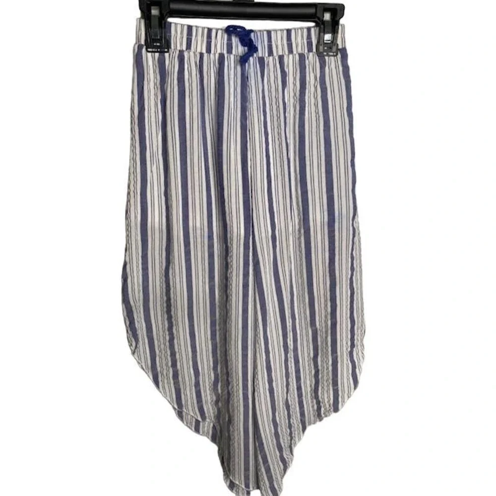 Truly Me by Sara Sara Blue & White Pants‎ & Top Sz 7 Girls